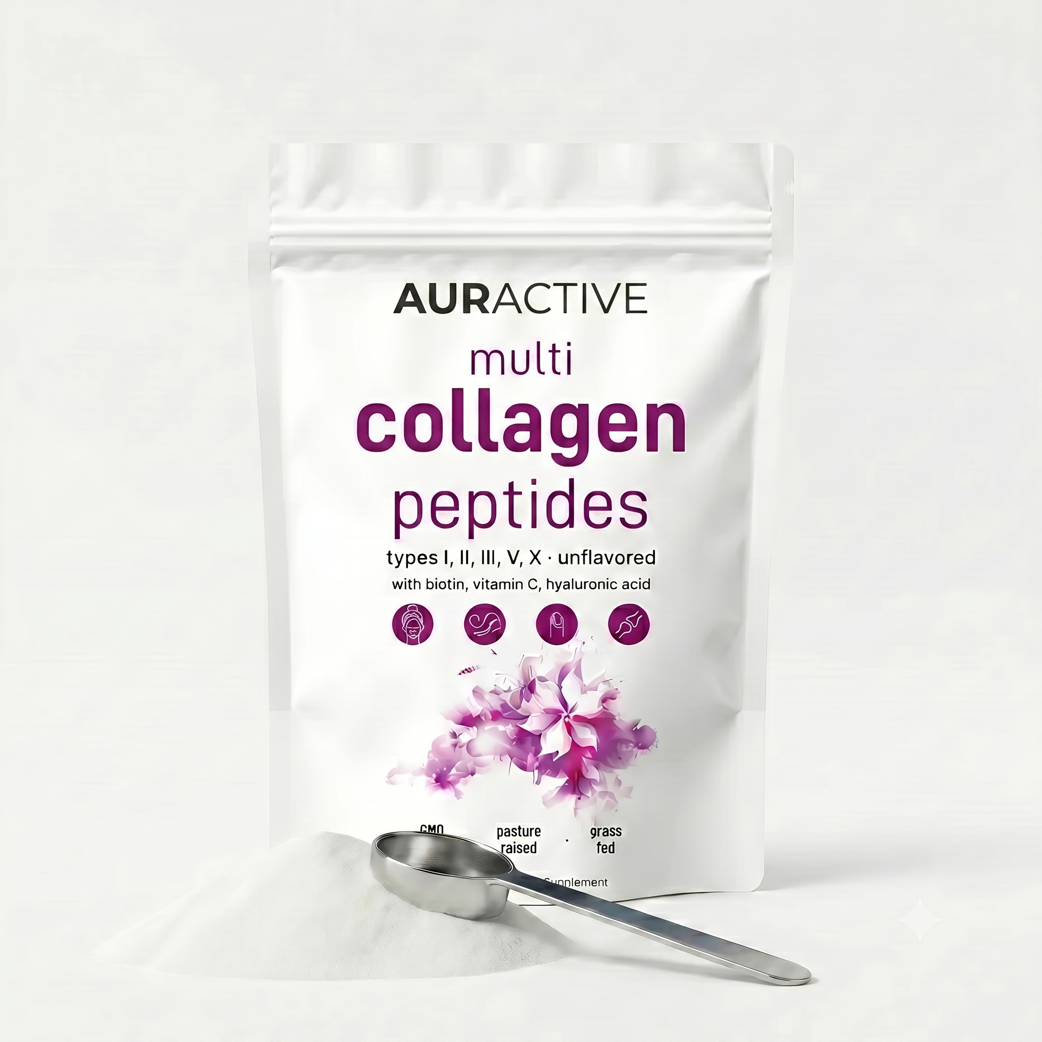 Multi Collagen Peptides — 8-in-1 Daily Formula | Auractive