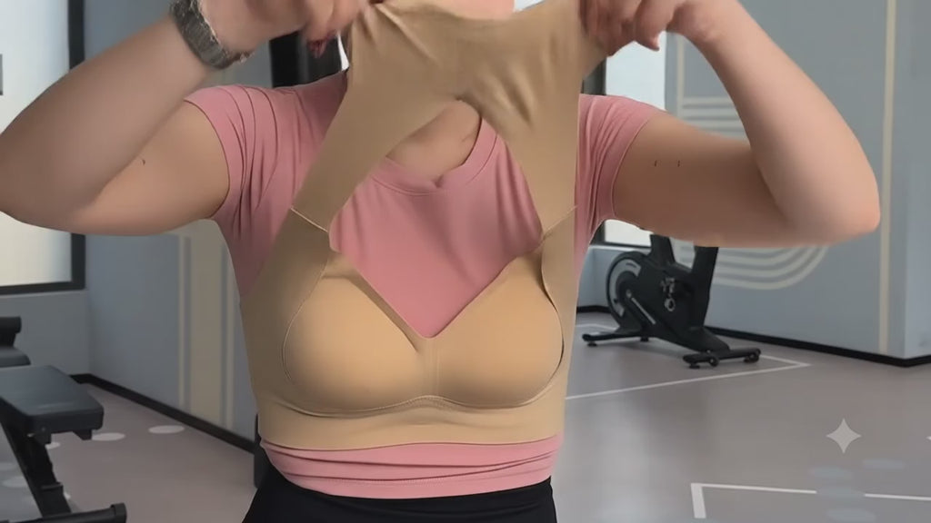 Sculpt Posture Bra — Wireless Front-Closure Lift